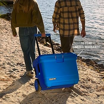 Amazon.com: Coleman Pro Heavy-Duty 55qt Wheeled Ultra-Light